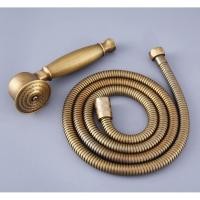 ราคา ทองเหลืองโบราณโทรศัพท์สไตล์ห้องน้ําหัวฝักบัวประหยัดน้ํามือถือหัวฝักบัวสเปรย์ 1 5 ม ท่อ zhh119 (6759627701)