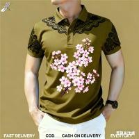 ราคา เสื้อโปโลแฟชั่นบุรุษ ออกแบบพิมพ์ลายสวยงามเช่น ดอกซากุระ กระโหลก และอื่น ๆ ผ้าใส่สบาย สไตล์โดดเด่นสำหรับการสวมใส่วันdaily wear (40926935608)