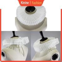 ราคา KIN Victorian Renaissance ปลอกคอปลอมเนื้อไหม พร้อมผ้าคลุมไหล่ (47751117605)