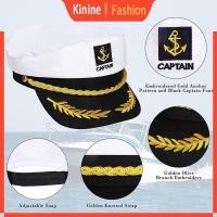 ราคา หมวกสไตล์กะลาสีและกัปตัน สำหรับผู้ชาย ดีไซน์เหมือนหมวกทหารเรือและกัปตันยอชท์ (40316751121)