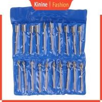 ราคา KIN 20 ชิ้นความแข็ง Rotary Burr Set แกะสลัก Burr Bits สําหรับแกะสลักหิน (42270389426)