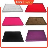 ราคา Kin 100 ช่องแหวนถาดแหวนต่างหูถาดตู้โชว์เครื่องประดับถาดแหวนถาดสําหรับขาย Jew (24487106742)