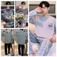 ราคา ชุดนอนผู้ชายไซซ์ใหญ่ M 4XL ผ้านุ่มสบาย พิมพ์ลายแฟชัน การ์ตูน สวมใส่ทั้งในและนอกห้องนอน (40017262822)