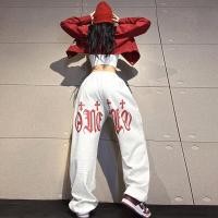 ราคา ใหม่ กางเกงวอร์ม เอวสูง ทรงหลวม พิมพ์ลายลูกไม้ สไตล์ฮิปฮอป สําหรับผู้หญิง (22766701505)