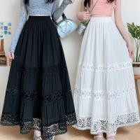 ราคา ฝรั่งเศสกลวงออกกระโปรงเอวสูง 2025 สไตล์ใหม่ลูกไม้สีขาวกระโปรงยาวลูกไม้เค้กสะโพกครอบคลุม การทําตัวให้ผอม (24694269982)