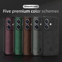 ราคา Matte Plain สําหรับ OPPO A3 A3X A40 A20 A5i กรณีแม่เหล็กในตัวแผ่น PU หนัง Hard ฝาหลัง Matte Case สําหรับ OPPO A5i (44425421713)