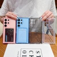 ราคา ผู้ถือบัตรสําหรับRedmiหมายเหตุ9 10 Pro Max Redmiหมายเหตุ11S 10S 9S 11 Pro Redmi 10 Prime Redmi 9 9A 9Tเคสโทรศัพท์Clear JellyสีลูกกวาดถุงลมนิรภัยTPUช่องใส่การ์ดฝาครอบ (42504505492)