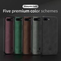 ราคา Matte Plain Case สําหรับ iPhone 7 Plus iPhone 8 Plus Case ในตัวแม่เหล็กแผ่น PU หนัง Hard ฝาหลัง Matte Case สําหรับ iPhone 7 plus (41774636313)