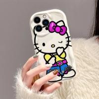 ราคา Hello Kitty KT Head Bow Case เข้ากันได้กับ iPhone AIR 17 Pro Max 17 Pro Soft Case (25646993849)