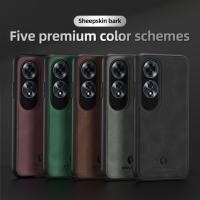 ราคา Matte Plain Case สําหรับ OPPO A60 กรณีแม่เหล็กในตัวแผ่น PU หนัง Hard ฝาหลัง Matte Case สําหรับ OPPO A60 (24347571484)