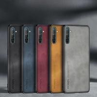 ราคา Realme XT RealmeXT RMX1921 กรณีกันกระแทก PU หนังผิว Hard ฝาหลัง Matte กรณีกันชนซิลิโคนสําหรับ Realme XT RealmeXT (27473461251)