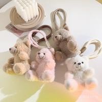 ราคา สนุกน่ารักกอดหมีตุ๊กตาโทรศัพท์มือถือเชือกเส้นเล็กตุ๊กตาพวงกุญแจกระเป๋านักเรียนแขวนโซ่สาวหัวใจข้อมือจี้ (57700190426)