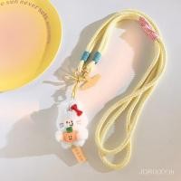 ราคา สนุก อิน ลูกพลับกระต่ายตุ๊กตาจี้เคสโทรศัพท์เชือกเส้นเล็กกระเป๋าเครื่องประดับในแนวทแยงยาวเชือกข้ามโซ่ประเภทสา (56351390866)