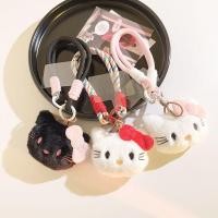 ราคา นุ่มน่ารัก ins Bow KT Cat ตุ๊กตาจี้ขนาดเล็กจี้พวงกุญแจ diy โทรศัพท์มือถือ Lanyard ตุ๊กตากระเป๋านักเรียนแขวนโซ่ (28284348510)