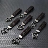 ราคา ห่วงกุญแจรถยนต์หนังกลับ โลโก้รถยนต์ ห่วงกุญแจโลหะ อุปกรณ์เสริมสำหรับ BMW Jeep Benz VW Audi Skoda Nissan Ford Peugeot Opel (43704835568)