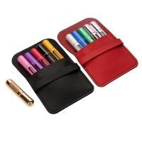 ราคา ชุดกระเป๋าหนัง ขวดน้ำหอมขนาด 5 มล ขวดสเปรย์ แบบพกพา มินิ ชาร์จใหม่ได้ อะตอมไมเซอร์ ภาชนะอลูมิเนียม ชาร์จใหม่ได้ ภาชนะเครื่องสำอางสำหรับเดินทาง (41505022158)