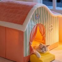 ราคา บ้านสุนัข บ้านแมว กรงแมว รังสัตว์เลี้ยง บ้านสุนัข อุปกรณ์สําหรับสัตว์เลี้ยง (46002503944)
