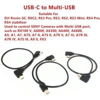 ราคา สายควบคุมกล้องหลายตัว USB C ถึง Multi USB สําหรับ DJI Ronin SC RSC2 RS2 RS3 ถึง Sony TypeC Cam (24883153302)