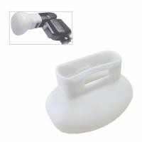 ราคา AK R20 Soft Silicone Speedlite Flash Cap Diffuser Bounce Dome for Canon Nikon Sony Olympus Fujifilm Panasonic Yongnuo Speedlite (40402668737)