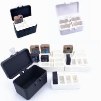 ราคา Plastic Case Holder Storage Box for Canon Sony Nikon Camera Battery EN EL15 EL15C LP E17 LP E6 E6N E6NH E6P FZ100 FW50 W235 W126 (28237868072)