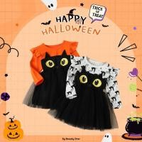 ราคา พร้อมส่งจากไทย ชุดแฟนซีเด็ก ชุดฮาโลวีนเด็ก ชุดมาสคอต ชุดเด็ก ลายแมวดำ ชุดเดรส ปาร์ตี้ฮาโลวีน (25894582292)