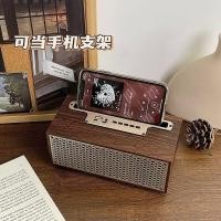 ราคา คลังสินค้าพร้อมจัดส่งที่รวดเร็ว ลําโพงเครื่องเล่นเพลง MP3 คุณภาพสูงเสียงย้อนยุคไม้ (44222786628)