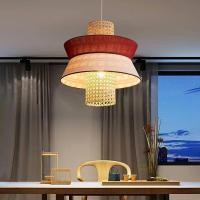 ราคา โคมระย้าโต๊ะอาหารวินเทจ โคมไฟแขวนไม้ไผ่สาน โคมไฟไม้ไผ่ นํา สไตล์ญี่ปุ่นสําหรับห้องครัว ร้านอาหาร บ้านชา (57200772929)