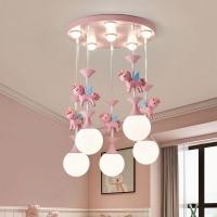 ราคา โคมไฟระย้าห้องนอน โคมไฟแขวนห้องเด็ก เรียบง่าย นอร์ดิก โคมไฟเพดาน นํา โมเดิร์น (57050727242)