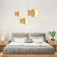 ราคา โคมไฟติดผนังมินิมอลโคมไฟติดผนังข้างเตียง นํา โมเดิร์นสไตล์นอร์ดิกสําหรับตกแต่งห้องนอน ห้องนั่งเล่น มงกุฎ (53102494712)