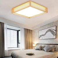 ราคา Nordic LED โคมไฟเพดานห้องนอนญี่ปุ่นโคมไฟเพดานไม้ห้องนั่งเล่นระเบียง (45751123407)