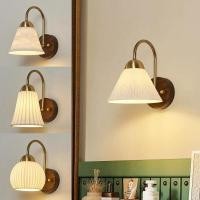 ราคา โคมไฟติดผนัง ญี่ปุ่น เซรามิก LED สำหรับ หัวเตียงสำหรับห้องนอน ห้องนั่งเล่น ร้านอาหาร บันได ตกแต่ง (44369308428)