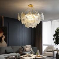 ราคา โคมไฟระย้าห้องนั่งเล่น นํา โคมไฟแขวนแก้วสไตล์โมเดิร์นสไตล์นอร์ดิกสําหรับตกแต่งห้องนอน ห้องครัว โต๊ะรับประทานอาหาร (52250908426)