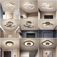 ราคา โคมไฟเพดานขนาดเล็กโคมไฟเพดาน นํา 3 สีสไตล์โมเดิร์นสําหรับตกแต่งบ้านตกแต่งบ้านโคมไฟเพดานโมเดิร์น (41368812896)