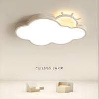 ราคา โคมไฟเพดานห้องเด็กนอร์ดิกน่ารักเมฆรูปร่างโคมไฟเพดานตกแต่งห้องนอนแสงกลาง (46551117111)