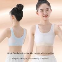 ราคา บราแบบ H back สำหรับเด็กหญิง อายุ 7 14 ปี ทำจากผ้าไหมน้ำแข็ง ระบายอากาศได้ดี พอดีตัว (57801981714)