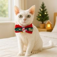 ราคา Ready Stock Pet Christmas Accessories Dog Bell Bow Tie Cat Collar Santa Hat Ornament Collection nALi (46552073120)