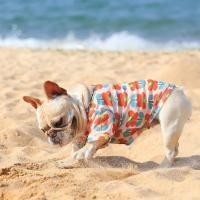 ราคา Ready Stock Summer Mesh Cool T shirt Pet Japanese and Korean Universal Lightweight Breathable Vest Milk Dog Dog Clothes Teddy UTWw (45501169287)