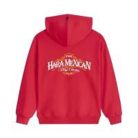ราคา เสื้อฮู้ด Hara เสื้อกันหนาวฮู้ดดี้ Mexican style สีแดง ผ้ายืด พิมพ์ด้านหลังเท่านั้น m 3xl (43613783380)