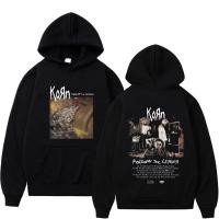 ราคา เสื้อฮู้ด Rock Band Korn ติดตามผู้นํากราฟิก Hoodie ผู้ชายผู้หญิง Gothic Tracksuit ชายขนาดใหญ่ Hoodies หายาก Nu M 3XL (43164778876)