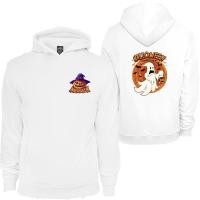 ราคา 2025 ฮาโลวีน เสื้อฮู้ด เสื้อฮู้ด UNISEX FRONT BACK HALLOWEEN M 3XL (43819383107)