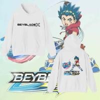 ราคา NEW เสื้อฮู้ด Kazami Bird Robin Kazami Beyblade X เสื้อกันหนาวคลุมด้วยผ้า สองพิมพ์ Hoodies มีสีดำและสีแดงสามสี M 3XL (43106390627)