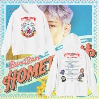 ราคา เสื้อฮู้ดGOT7 Bambam Hometown โปสเตอร์ปกอัลบั้มพิมพ์ลายตัวละคร เสื้อกันหนาวมีฮู้ดสไตล์เรโทรพร้อมกระเป๋า M 3XL (50151545172)