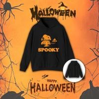 ราคา เสื้อฮู้ด ฮาโลวีน เสื้อฮู้ด เสื้อฮู้ดแขนยาว กระเป๋าพิมพ์ลายสนูปปี้ เหมาะสำหรับ HALOWEEN (43271542275)