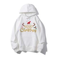 ราคา คริสต์มาส Hoodie Christmas Hoodies ตัวอักษรคริสต์มาสที่เรียบง่ายและน่ารักพิมพ์เสื้อฮู้ดแขนยาว แฟชั่นแขนยาว (27369027709)