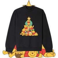 ราคา เสื้อกีฬา Fashion Pooh Christmas Hoodie Crew Neck Sweatshirt 14 Sweatshirt เสื้อกันหนาวคอกลม size M 3XL NEW (29919883875)