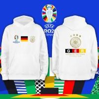 ราคา unisex New เสื้อฮู้ดทีมชาติเยอรมัน 2024 รถถังเยอรมัน ฟุตบอลถ้วยยุโรป M 3XL (27857156458)