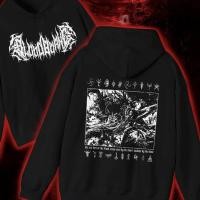 ราคา เสื้อฮู้ด Goth Hunter Pike โลหะ Pike Dark Fantasy Player เสื้อสเวตเตอร์ M 3XL สุนทรียศาสตร์ที่น่ากลัวของยุคโดเรีย M 3XL (26440115155)