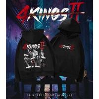 ราคา unisex Newเสื้อกันหนาวมีฮู้ด 4kings2 4king ยุคมืออาชีพ 90s การออกแบบเสื้อฮู้ดแขนยาวที่ซาบซึ้ง M 3XL (26357156429)