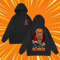 ราคา ฮาโลวีน 2024 ใหม่ฮาโลวีนสยองขวัญฟักทองธีม Hoodie Unisex Halloween Hoodie TP06 M 3XL cotton100 printed (26663573192)