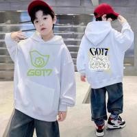 ราคา GOT7 เด็ก ๆ เสื้อฮู้ดสุดฮอต แฟชั่นผ้าฝ้ายแท้แขนยาวเสื้อฮู้ดเด็ก GOT7 kids hoodies (29084571401)